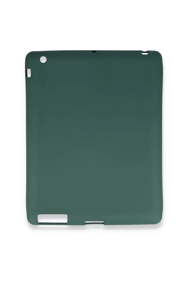 Newface Apple iPad 4 9.7 Kılıf Evo Tablet Silikon - Yeşil