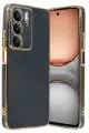 Newface Realme C75 4G Kılıf Volet Silikon - Siyah