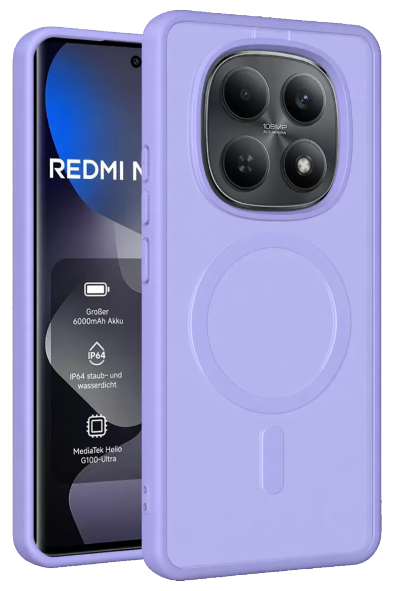 Joko Xiaomi Redmi Note 15 Pro Plus 5G Jota Magsafe Kapak - Lila