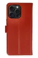 Newface Apple iPhone 15 Pro Max Kılıf Trend S Plus Kapaklı Kılıf - Kırmızı