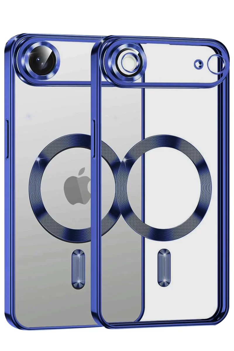 Newface Apple iPhone 17 Air Kross Magneticsafe Kapak - Lacivert