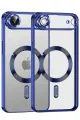 Newface Apple iPhone 17 Air Kross Magneticsafe Kapak - Lacivert