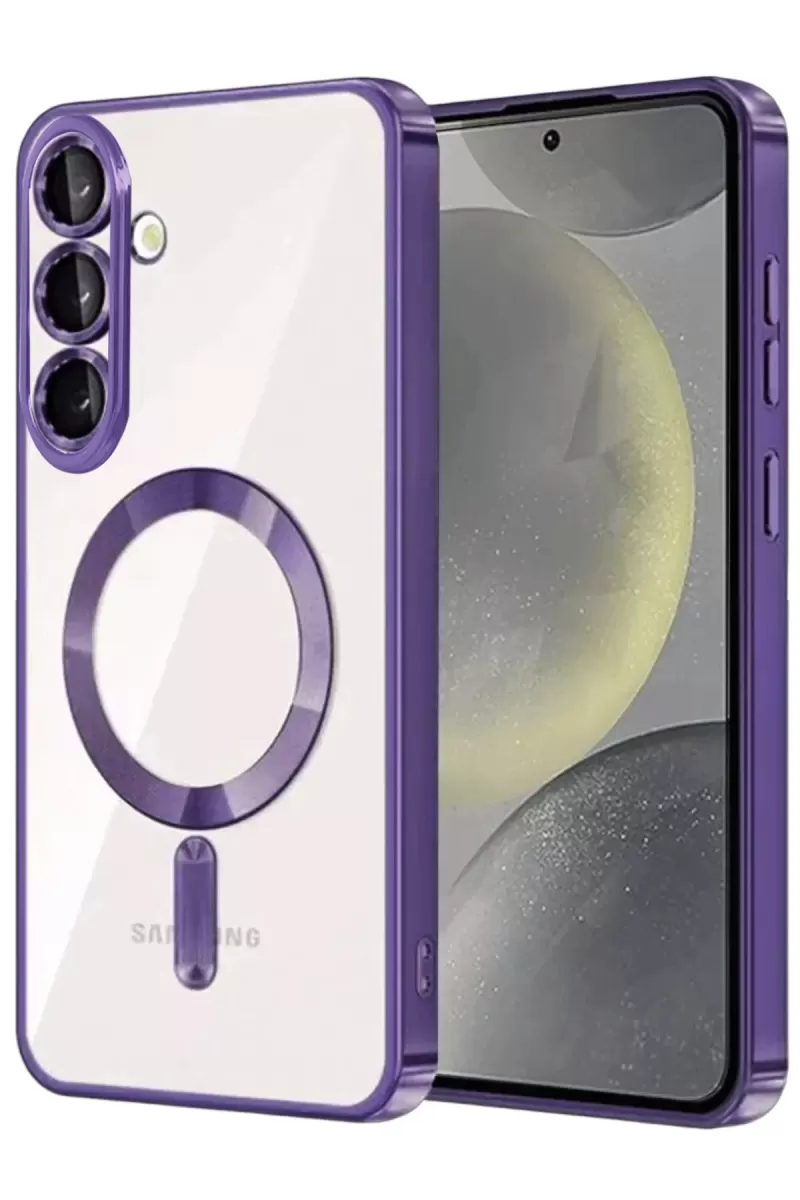 Newface Samsung Galaxy S26 Kross Magneticsafe Kapak - Mor