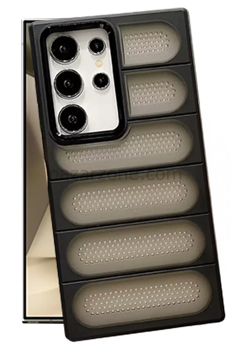 Newface Samsung Galaxy S24 Ultra Kılıf Airmax Silikon Kapak - Siyah