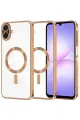 Newface Samsung Galaxy A07 4G Kross Magneticsafe Kapak - Çöl Titanyum
