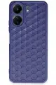 Newface Xiaomi Redmi 13C Kılıf Petek Silikon Kapak - Lacivert