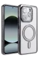 Newface Xiaomi Redmi Note 14 4G Joke Simli Magneticsafe Kılıf - Siyah