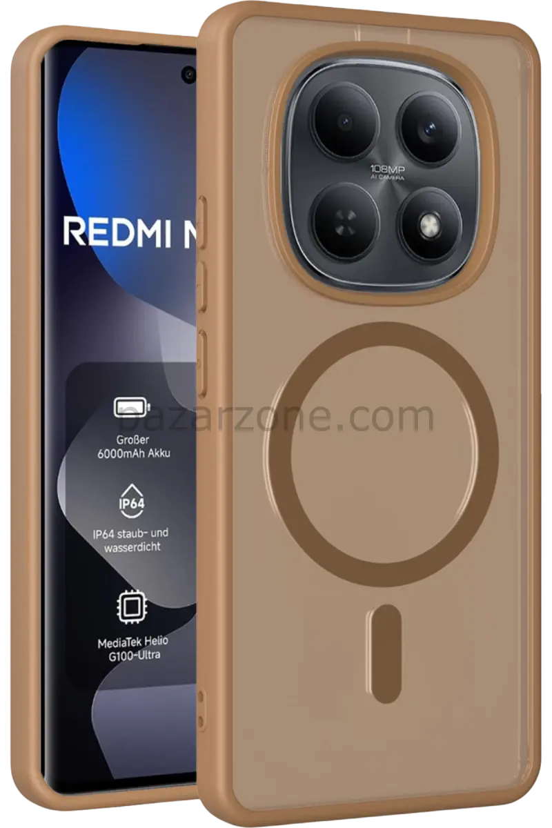 Joko Xiaomi Redmi Note 15 Pro Plus 5G Jota Magsafe Kapak - Çöl Titanyum