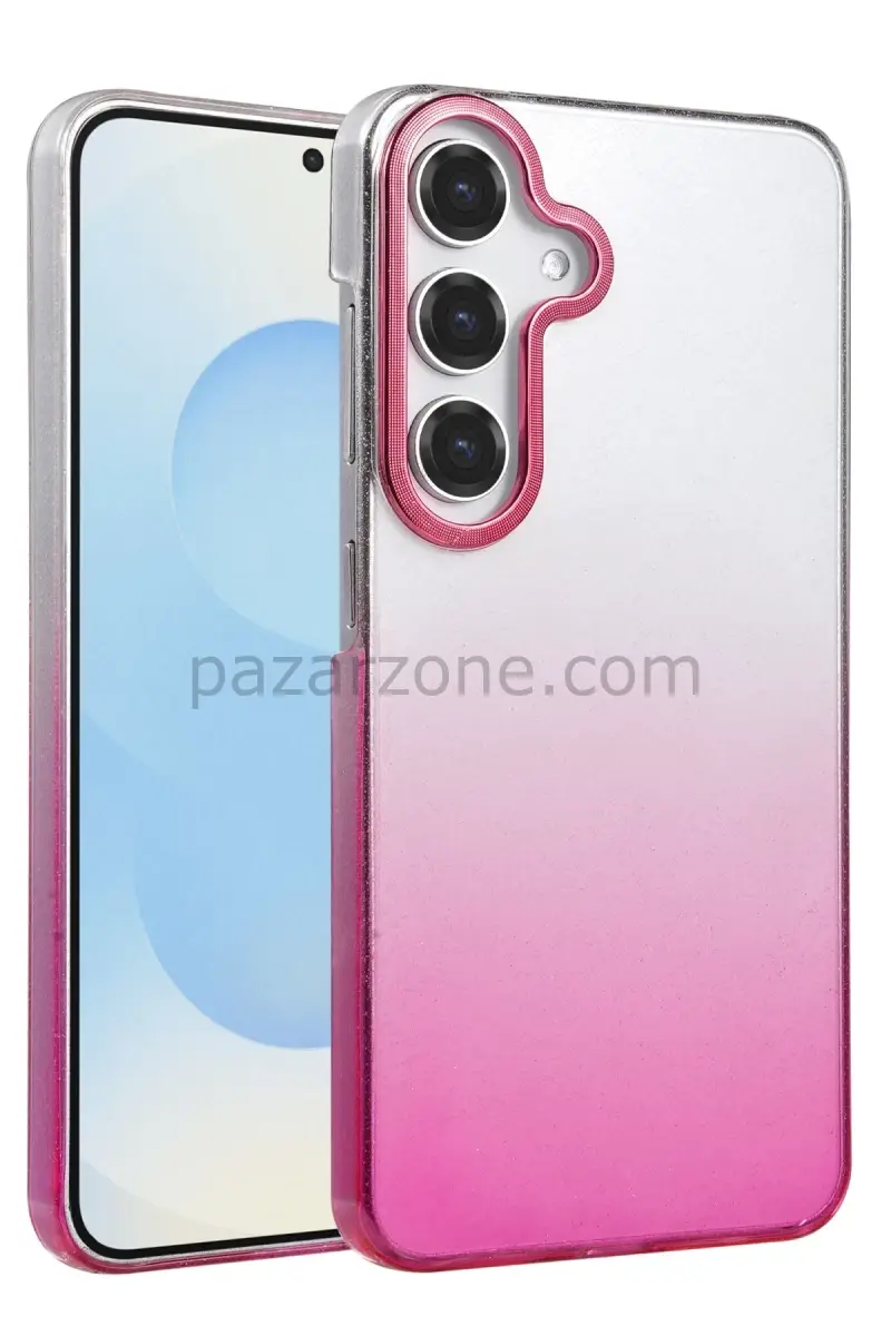 Newface Samsung Galaxy A55 5G Glossy Kapak - Pembe