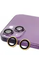 Newface Apple iPhone 15 Raze Metal Kamera Lens - Sarı