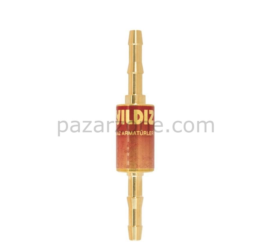 Ennalbur Yıldız 1018 Alev Emniyet Valfi Hortum Arası İçin Yanıcı Gaz