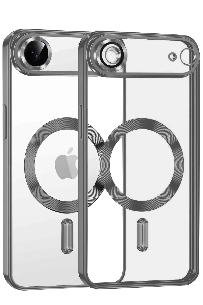 Newface Apple iPhone 17 Air Kross Magneticsafe Kapak - Titan Gri