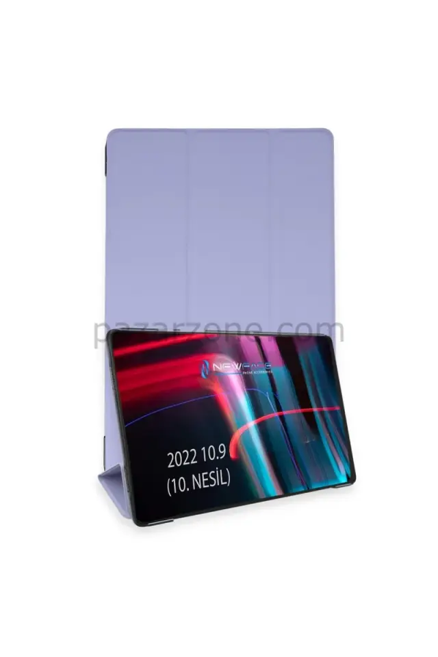 Newface Apple iPad 2025 10.9 10.Nesil (A16) Kılıf Tablet Smart Kılıf - Lila