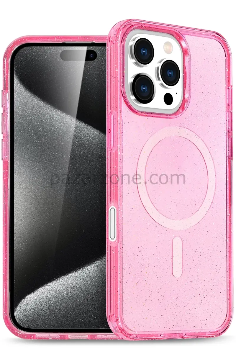 Joko Apple iPhone 16 Pro Star Magsafe Kapak - Pembe