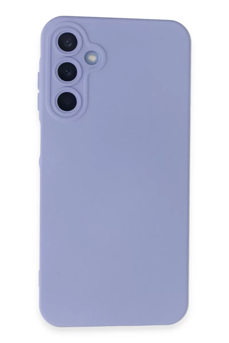 Newface Samsung Galaxy A25 5G Kılıf Nano içi Kadife Silikon - Lila