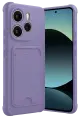 Newface Xiaomi Redmi Note 14 4G Kelvin Kartvizitli Silikon - Lila
