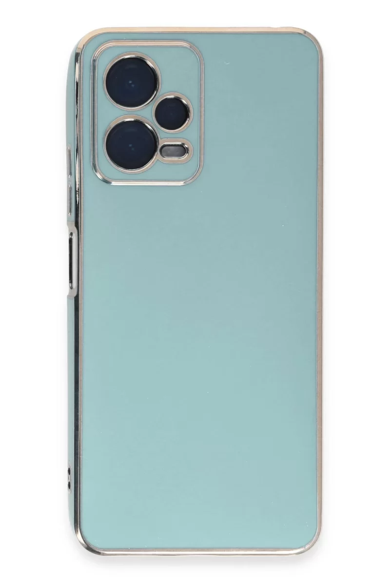 Newface Xiaomi Poco X5 5G Kılıf Volet Silikon - Açık Yeşil