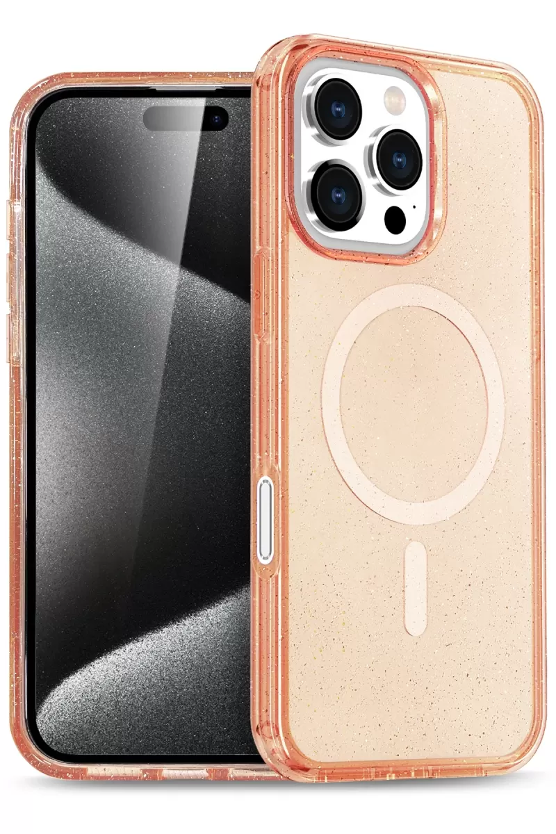 Joko Apple iPhone 16 Pro Star Magsafe Kapak - Turuncu