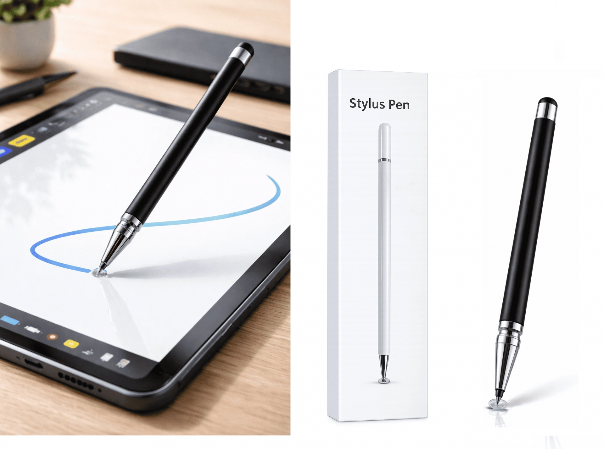 Apple İpad Mini 6 Lte Uyumlu Dokunmatik Stylus Kalem Disk Uçlu Hassas Tablet Telefon Çizim Kalemi