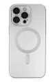 Newface Apple iPhone 14 Pro Kılıf Moshi Lens Magneticsafe Silikon - Gümüş