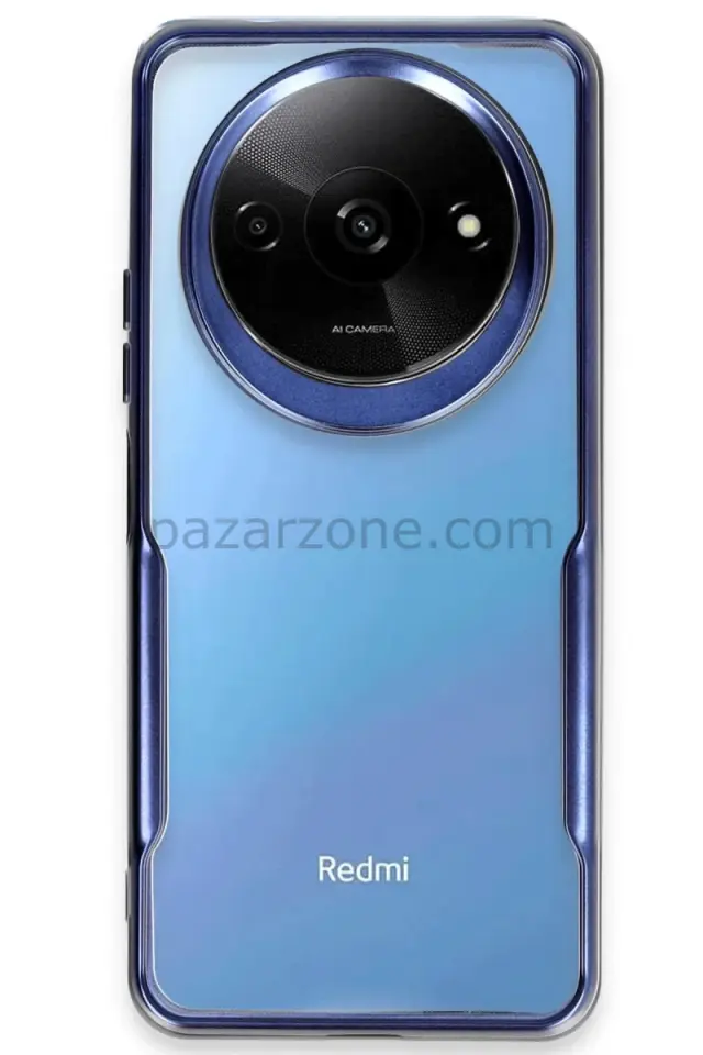 Newface Xiaomi Redmi A3 4G Kılıf Boyi Silikon Kapak - Lacivert