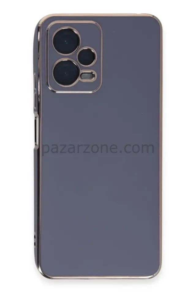 Newface Xiaomi Poco X5 5G Kılıf Volet Silikon - Mavi