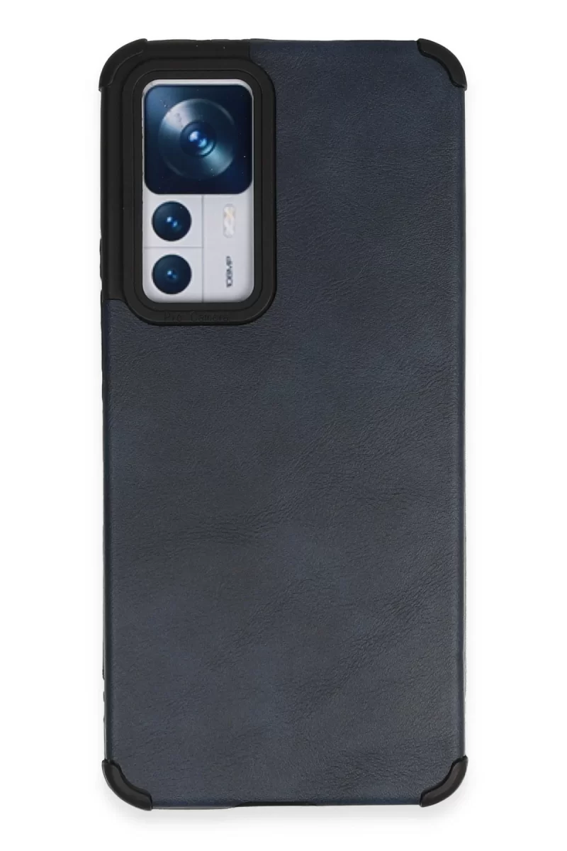 Newface Xiaomi Mi 12T Kılıf Loop Deri Silikon - Lacivert