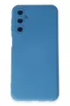 Newface Samsung Galaxy M14 5G Kılıf Nano içi Kadife Silikon - Mavi