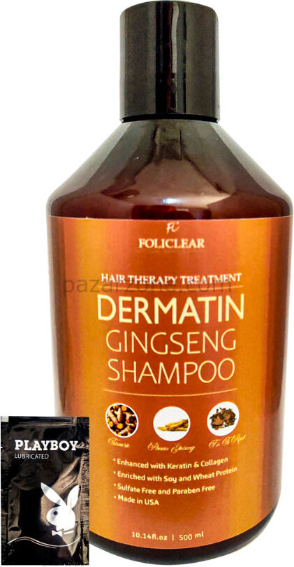 Policlear Dermatin Shampoo Ginsengli Özel Bakım Şampuanı 500 ml + Jel
