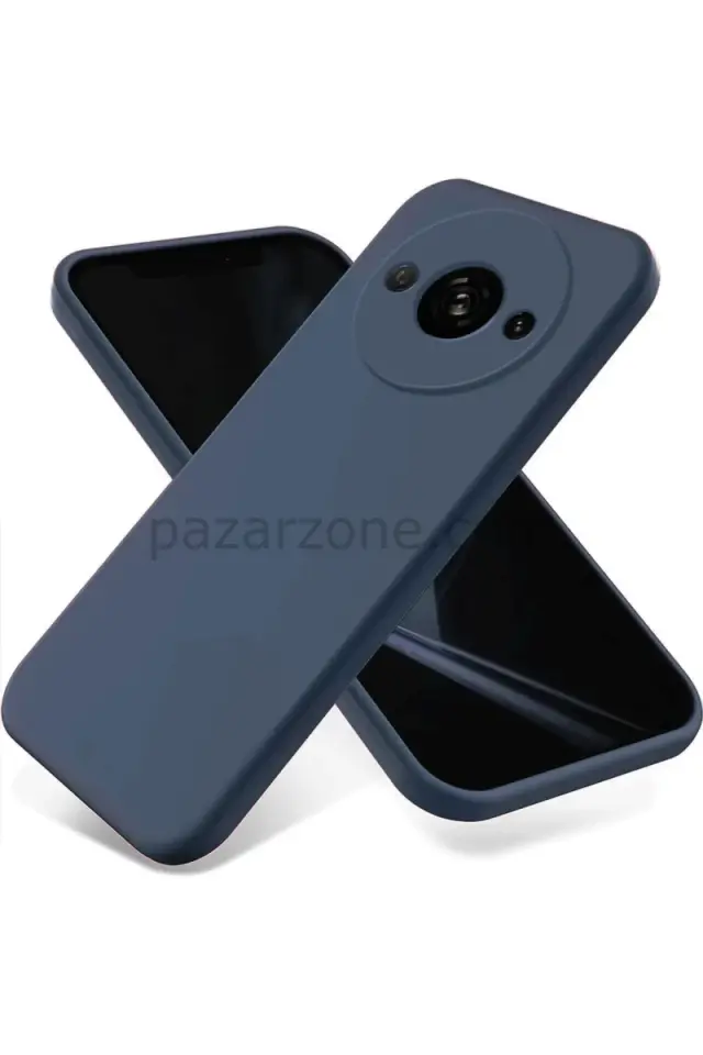Newface Xiaomi Redmi A3 4G Kılıf First Silikon - Lacivert