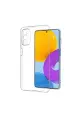 Newface Samsung Galaxy M52 5G Kılıf Deluxe 2mm Şeffaf Silikon - Şeffaf