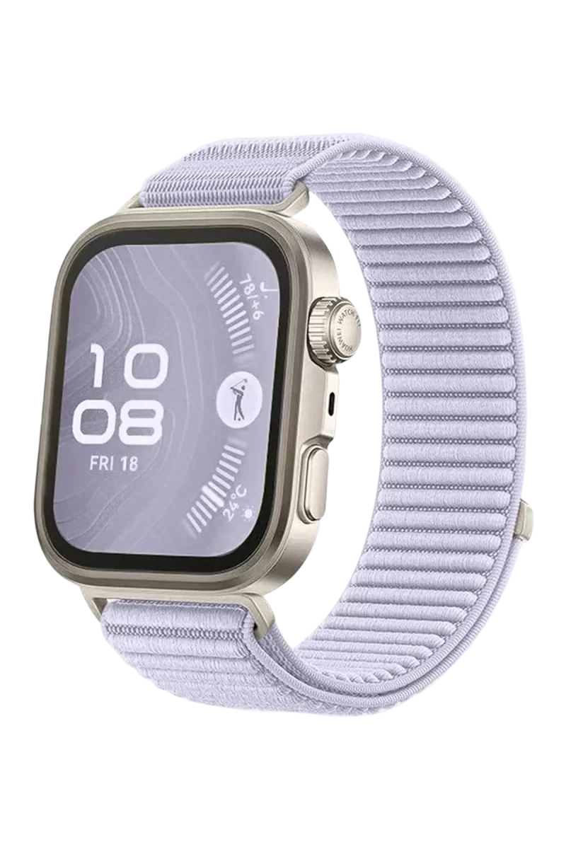 Newface Huawei Fit 4 Braid Kordon - Lila