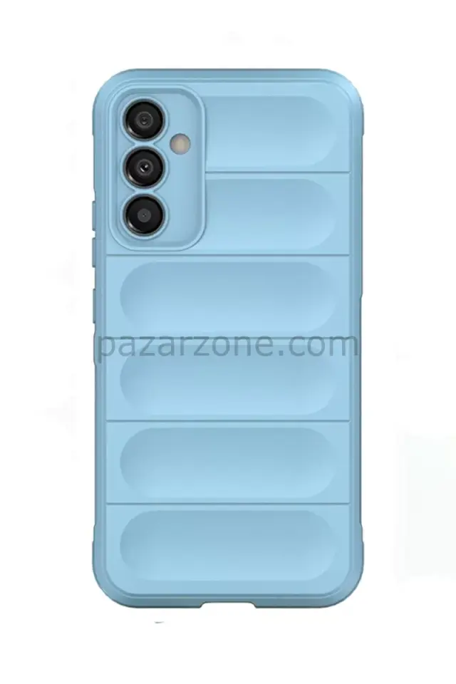 Newface Samsung Galaxy A25 5G Kılıf Optimum Silikon - Sky Blue