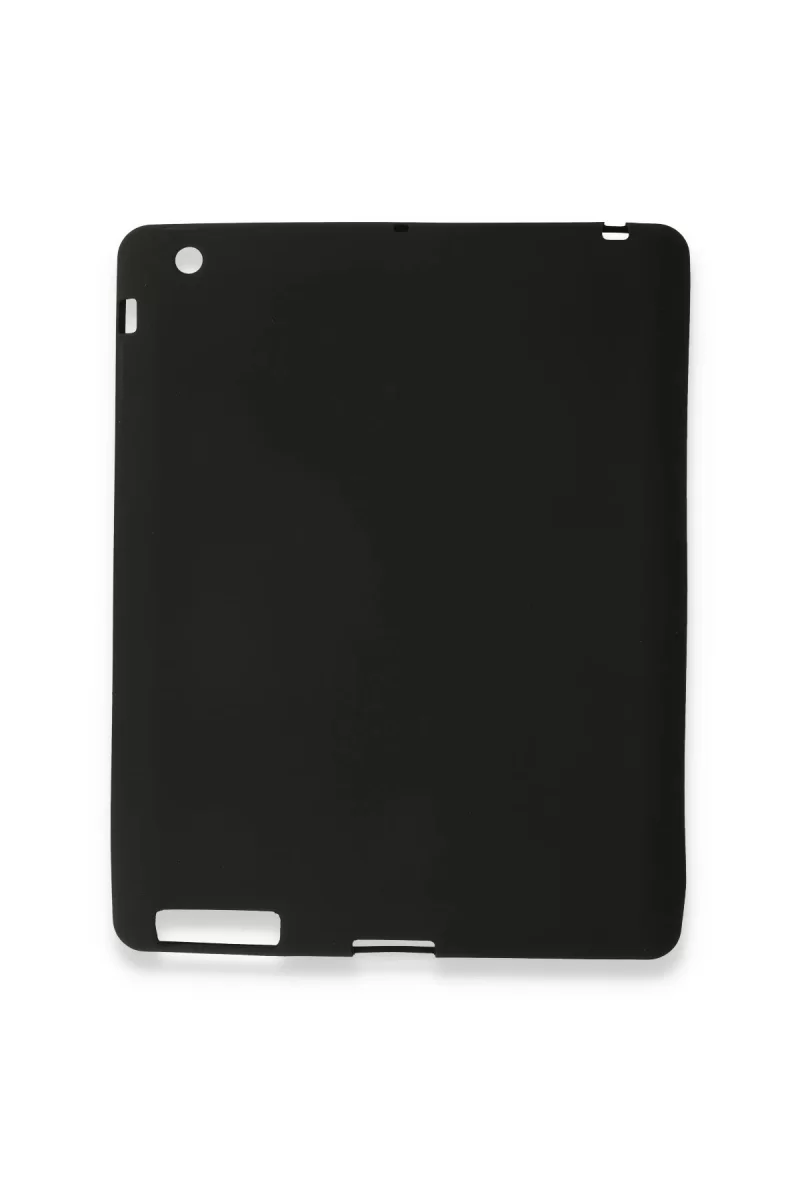 Newface Apple iPad 4 9.7 Kılıf Evo Tablet Silikon - Siyah