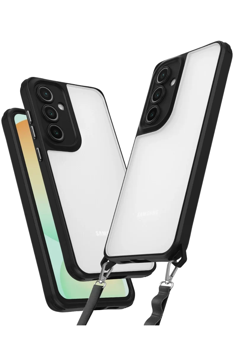 Newface Samsung Galaxy A25 5G Kılıf Penta Silikon Kılıf - Siyah