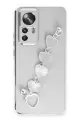 Newface Xiaomi Mi 12T Pro Kılıf Esila Silikon - Beyaz