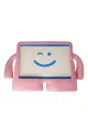 Newface Apple iPad 4 9.7 Kılıf Karakter Tablet Silikon - Açık Pembe