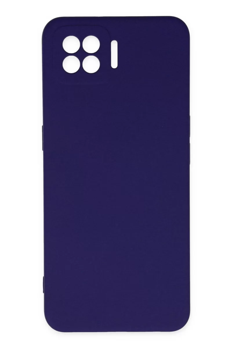 Newface Oppo A73 Kılıf Nano içi Kadife Silikon - Mor