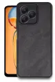 Newface Realme Note 50 4G Kılıf Aras Deri Kapak - Siyah