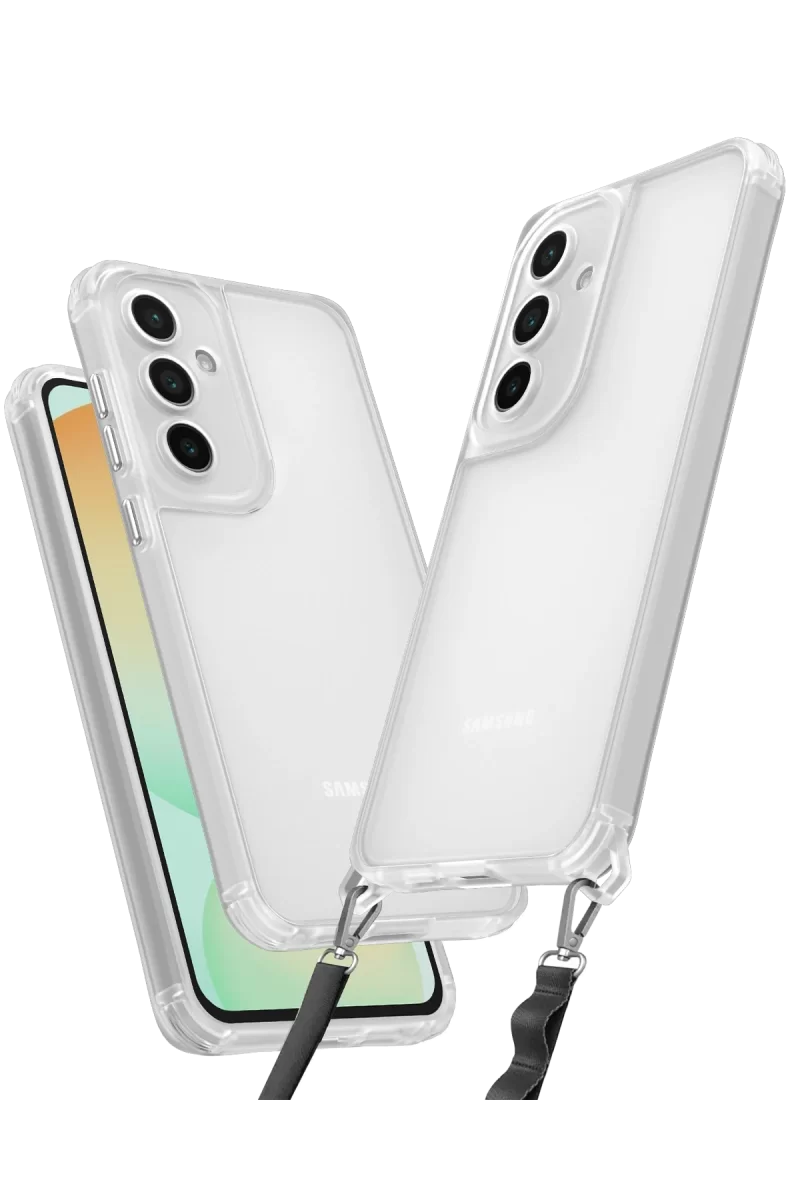 Newface Samsung Galaxy A25 5G Kılıf Penta Silikon Kılıf - Şeffaf
