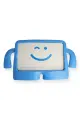 Newface Apple iPad 4 9.7 Kılıf Karakter Tablet Silikon - Mavi
