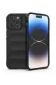 Newface Apple iPhone 14 Pro Kılıf Optimum Silikon - Siyah