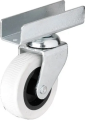 Hts 323 - 50x20 Mm Gri Uzun U Tablalı Teker 4 Adet