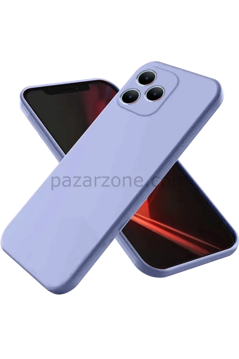 Newface Realme Note 50 4G Kılıf First Silikon - Lila