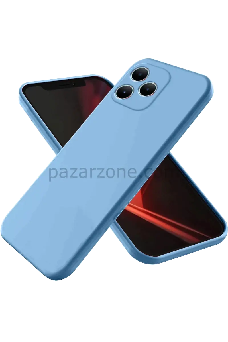 Newface Realme Note 50 4G Kılıf First Silikon - Mavi