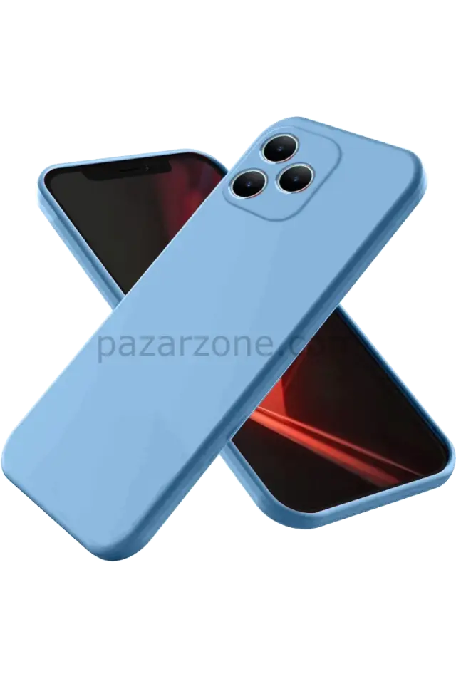 Newface Realme Note 50 4G Kılıf First Silikon - Mavi
