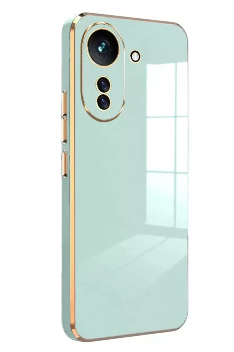 Newface Xiaomi Redmi 13C Kılıf Volet Silikon - Açık Yeşil