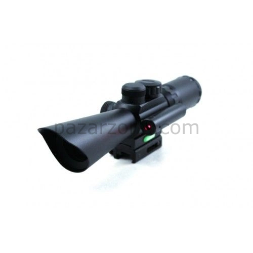 3.5-10x40 Zoomlu Av Dürbünü Lazerli Dürbün