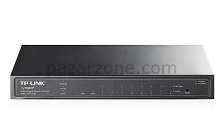 TP-LINK OMADA TL-SG2210P 8 PORT GIGABIT + 2X1GB SFP UPLINK JETSTREAM YÖNETİLEBİLİR 61W POE SWITCH